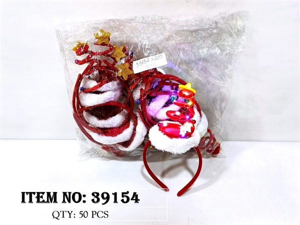 39154 TÚI 12C CÀI TÓC ĐÈN NOEL CÂY THÔNG NGÔI SAO