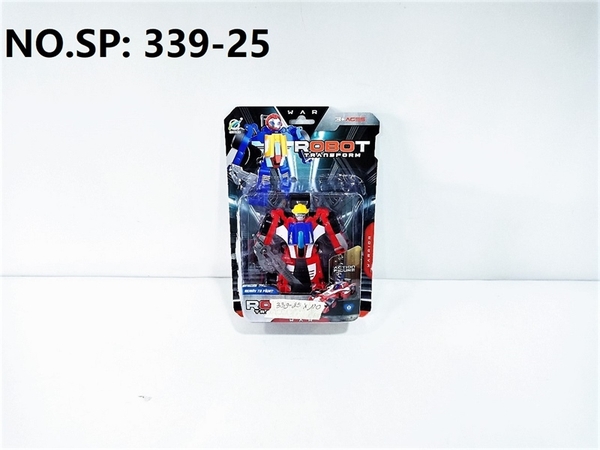 MC339-25 VĨ RÁP ROBO BIẾN HÌNH XE ĐUA Robot transform