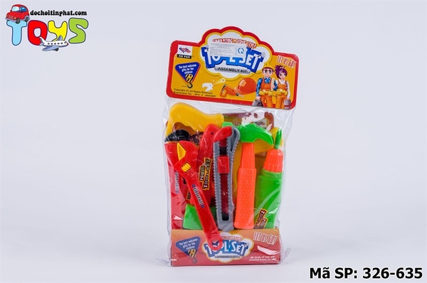 326-635 TÚI KỀM BÚA + CƯA+RÌU+KHOAN