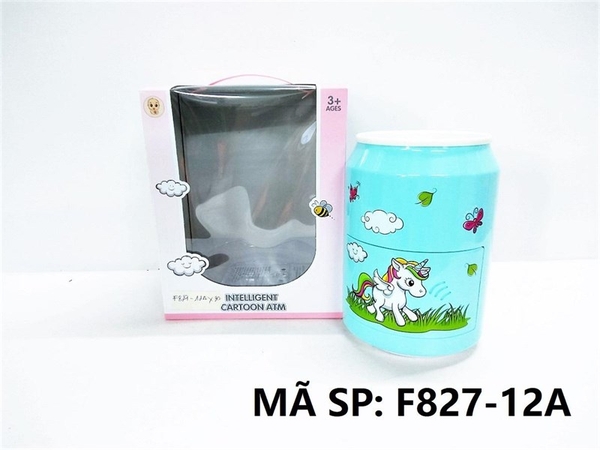 F827-12A HỘP MÁY RÚT TIỀN ATM PIN NGỰA PONY (HÌNH LON NƯỚC NGỌT)