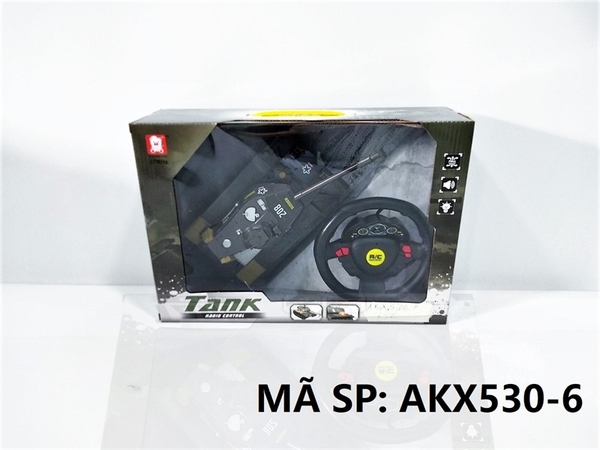 AKX530-6 HỘP XE TĂNG 208 ĐK 7 Đ.TÁC, VÔ LĂNG TRÒN, CÓ SẠC Tank AKX530-