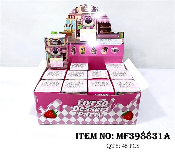 MF398831A LỐC 12 HỘP MÔ HÌNH GẤU DÂU