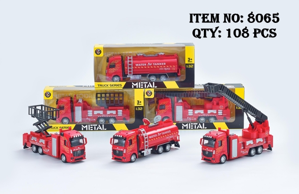 8065  HỘP XE CÔNG TRÌNH CỨU HỎA TRỚN 1C (NÂNG, THANG, BỒN NƯỚC)