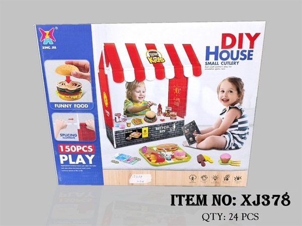 XJ378 HỘP LỀU QUẦY THỨC ĂN NHANH 150 MIẾNG