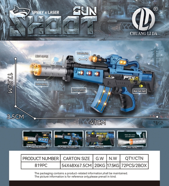 819PC  TÚI CÂY BÓP PIN ỐNG DÒM ĐÈN HƠI NƯỚC (OPP)