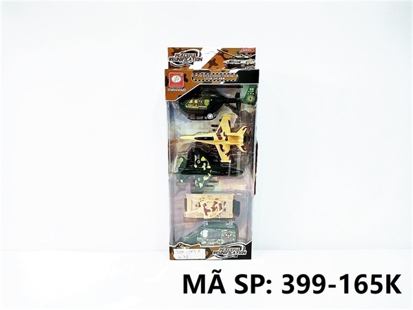 399-165K HỘP XE QUÂN SỰ TRỚN 5C (TRỰC THĂNG, MÁY BAY CHIẾN ĐẤU, TĂNG, HƠI) Peaceful Relinification 399-