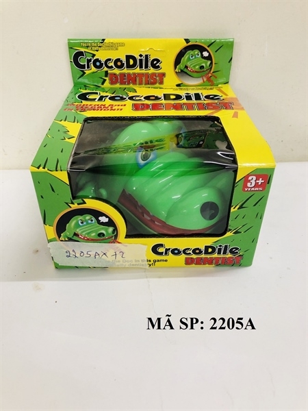 2205A HỘP CÁ SẤU CẮN TAY (THÚ PIN)