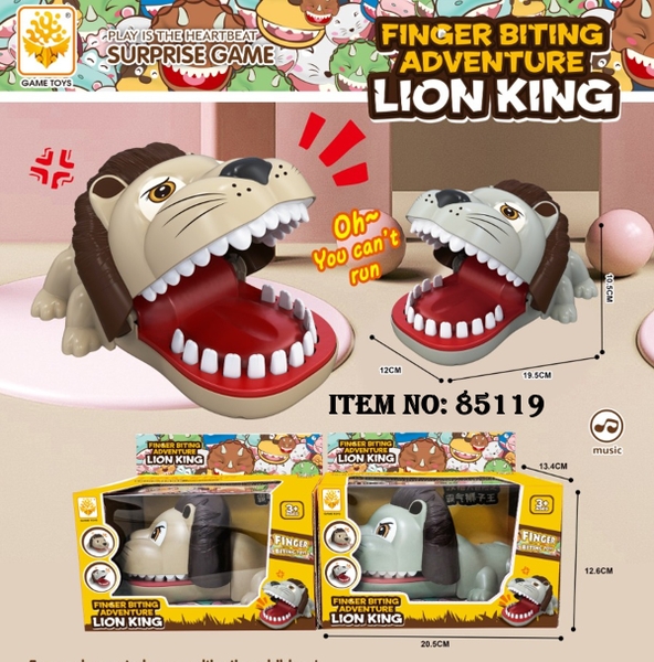 85119  HỘP SƯ TỬ CẮN TAY