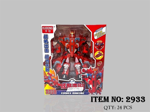 2933 HỘP RÁP ROBO BIẾN HÌNH XE