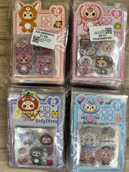 CY-ED TÚI 12 MIẾNG DÁN TRONG BABY THREE