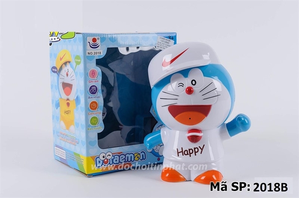 2018B HỘP DOREMON PIN KỂ CHUYỆN TIẾNG VIỆT GHI ÂM CẢM ỨNG (THÚ PIN)