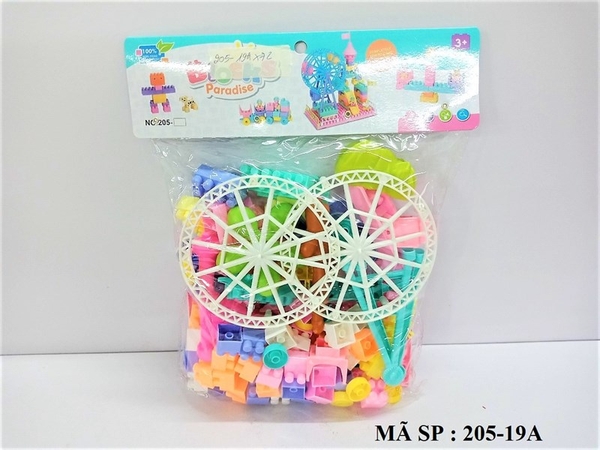 205-19A TÚI RÁP ĐU QUAY, CẦU TUỘT, XE (PVC)