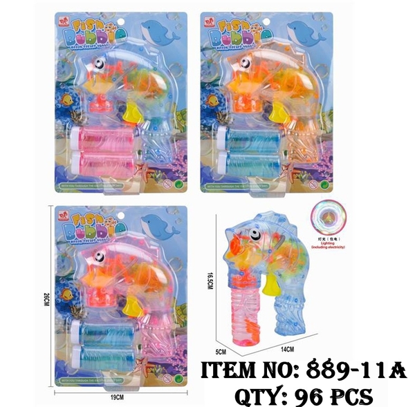 889-11A  VỈ CÂY PHUN XÀ BÔNG CÁ HEO 2 BÌNH