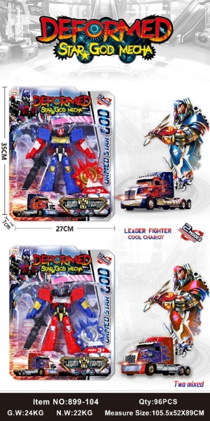 899-104  VỈ RÁP ROBO BIẾN HÌNH XE CONTAINER