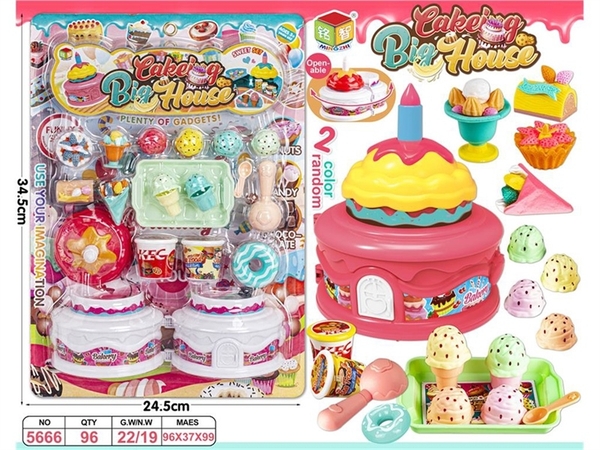 5666 VỈ BẾP BÁNH SINH NHẬT, KEM, BÁNH DONUT