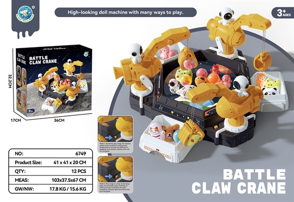 6749 HỘP MÁY ĐIỀU KHIỂN 3 CẦN GẮP THÚ PIN PHI HÀNH GIA