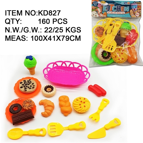 KD827 TÚI RỔ BẾP BÁNH, KEM, DONUT, SOCOLA （PVC)