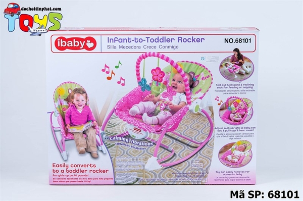 68101 HỘP GHẾ RUNG CHO BÉ
