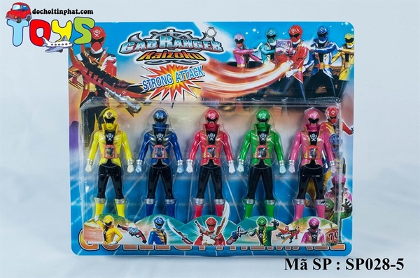 SP028-5 VỈ SIÊU NHÂN 5T HẢI TẶC