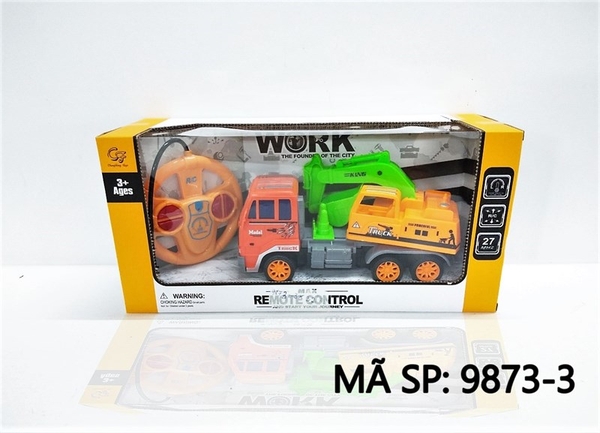 9873-3 HỘP XE CT CÀO ĐK 7 Đ.TÁC, KHÔNG SẠC, VÔ LĂNG (MAX REMOTE CONTROL) 9873-