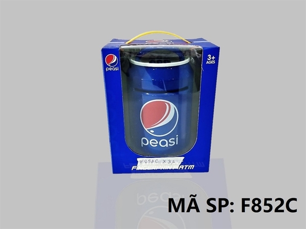 F852C HỘP MÁY RÚT TIỀN ATM PIN NƯỚC NGỌT PEASI (VÂN TAY)