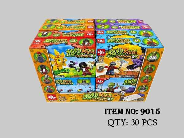 9015  HỘP LOGO RÁP ZOMBIES ĐẠI CHIẾN HỘP 16C