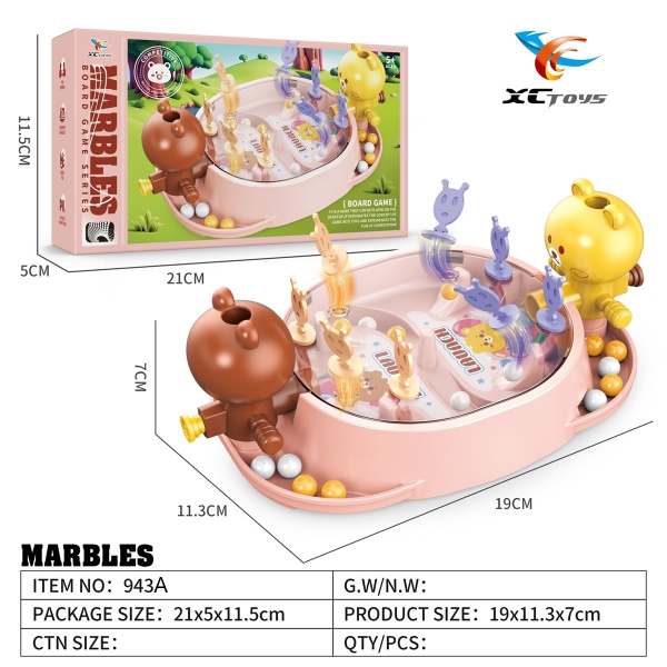 943A  HỘP TRÒ CHƠI BẮN GẤU