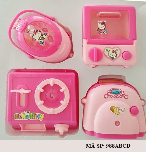 988ABCD TÚI BẾP 4 MÓN (NỒI CƠM ĐIỆN, LÒ NƯỚNG, BẾP GAS, LÒ NƯỚNG BÁNH MÌ)