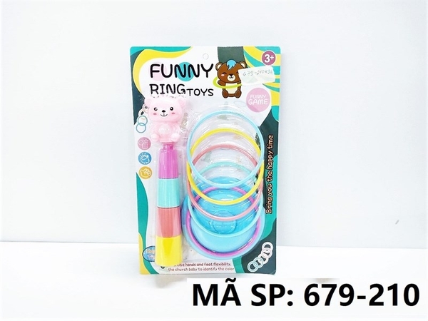 679-210 VĨ THẢY VÒNG GẤU Funny Ring Toy