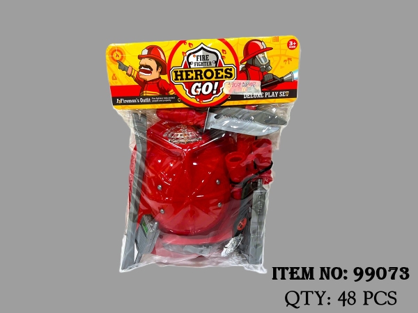 99073  TÚI LÍNH CỨU HỎA, BÚA, NÓN