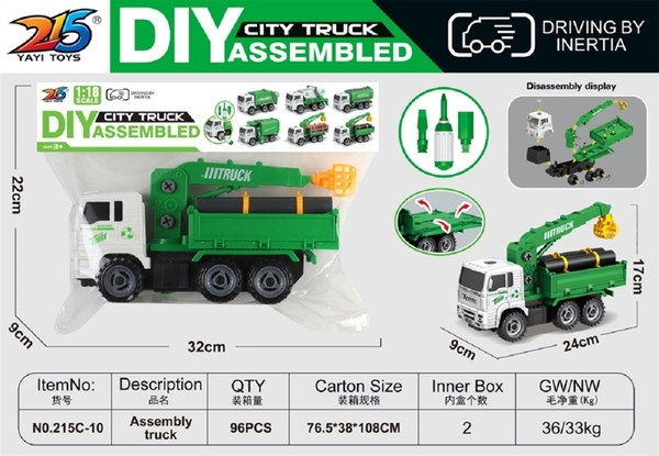 215C-10 TÚI XE CÔNG TRÌNH TRỚN CHỞ ỐNG NƯỚC + ỐC VÍT (PVC)