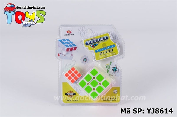 YJ8614 VỈ.ÉP RUBIC 3 HÀNG 3x3 2 CỤC LỚN NHỎ