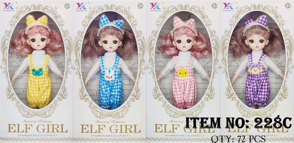 228C HỘP BABY 1C KHỚP, MẮT THỦY TINH ĐỦ MẪU