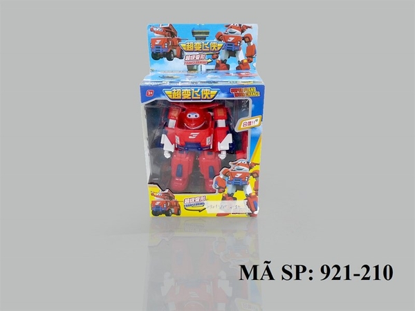 921-210 HỘP RÁP ROBO MÁY BAY BIẾN HÌNH XE CỨU HỎA THANG ( ĐỘI BAY SIÊU ĐẲNG)