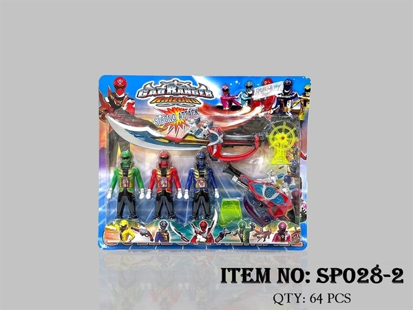 SP028-2 VỈ SIÊU NHÂN 3T HẢI TẶC + TAY CẦM + BÁNH LÁI