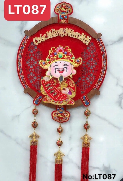 LT087 LIỄN TREO THẦN TÀI CHÚC MỪNG NĂM MỚI