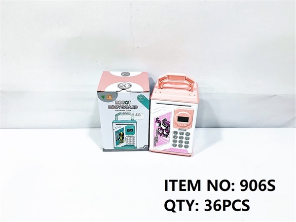 906S HỘP MÁY RÚT TIỀN ATM PIN ROBO ĐỒNG HỒ 906R, 906S, 906