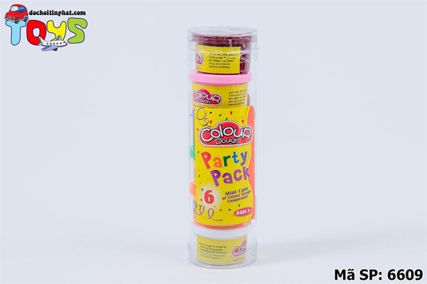 6609 HỘP ĐẤT SÉT 6 HŨ