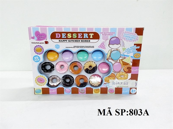 MC803A HỘP BẾP KẸO NGĂN XẾP 25 MIẾNG + DĨA