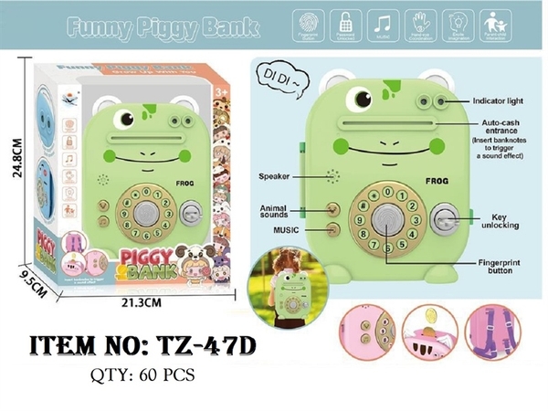 TZ-47D HỘP MÁY RÚT TIỀN ATM PIN BALO ẾCH CHÌA KHÓA