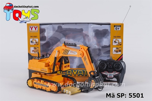 5501 HỘP XE CÔNG TRÌNH XÍCH CÀO ĐIỀU KHIỂN CÓ SẠC