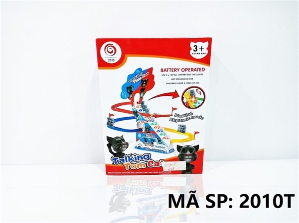 2010T HỘP MÈO TOM LEO THANG PIN Talking Tom Cat