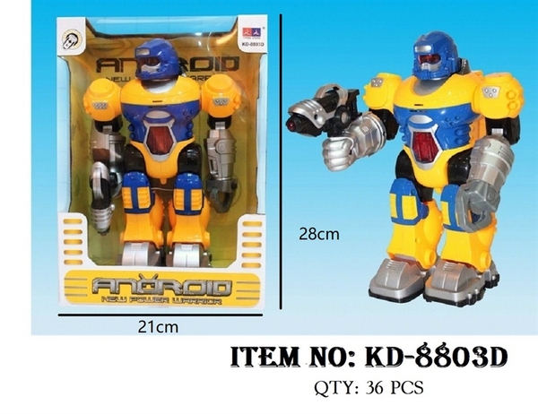 KD-8803D HỘP ROBO PIN VÀNG