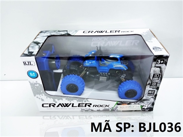 BJL036 HỘP XE MOTO ĐỊA HÌNH ĐK 7 Đ.TÁC, CẦN GẠT XOAY, KHÔNG SẠC TL 1:18 Crawler Rock