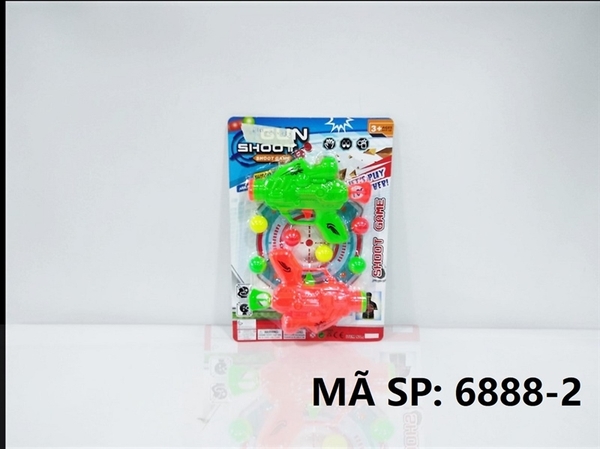 6888-2 VỈ CÂY BẮN BANH 2C 6 TRÁI
