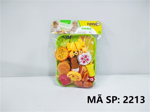 BM2213 TÚI KHÂY BẾP DÍNH BÁNH MÌ, HAMBURGER, SINH NHẬT, KEM, CUA, BẮP RANG, DAO (PVC)