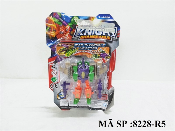 8228-R5 VĨ RÁP ROBO BIẾN HÌNH XE TĂNG