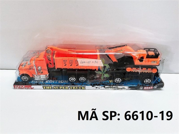 6610-19 HỘP KIẾNG XE CT TRỚN BEN KÉO 1 TOA CHỞ 1C XE CT CÀO The Super Truck