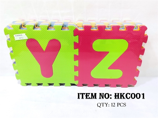 HKC001 BỘ MÚT GHÉP LÓT SÀN CHỮ CÁI 26 MIẾNG