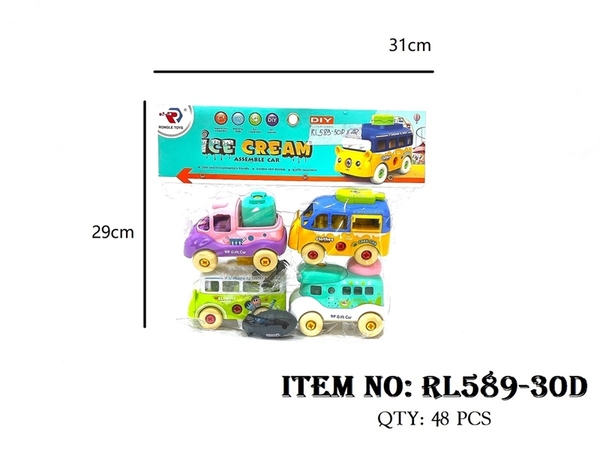 RL589-30D  TÚI XE CAR TRỚN 4C ĐỦ MẪU + ỐC VÍT (PVC)